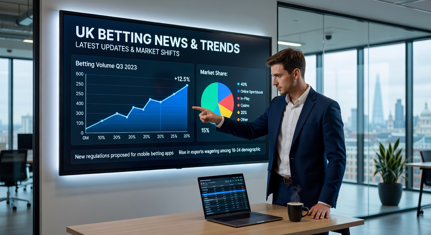 UK Gambling Commission regulatory documents and financial charts illustrating new reporting requirements for gambling operators