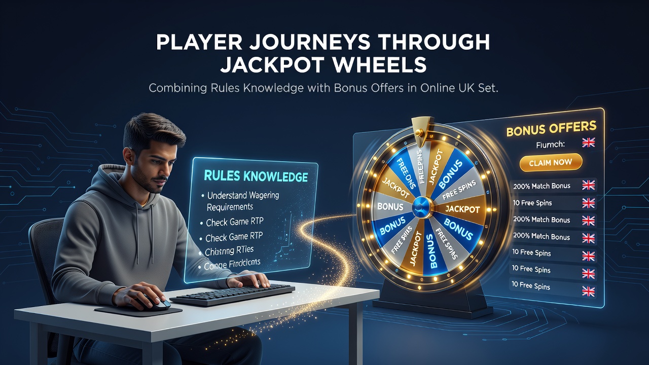 Detailed view of jackpot wheel segments and bonus integration mechanics