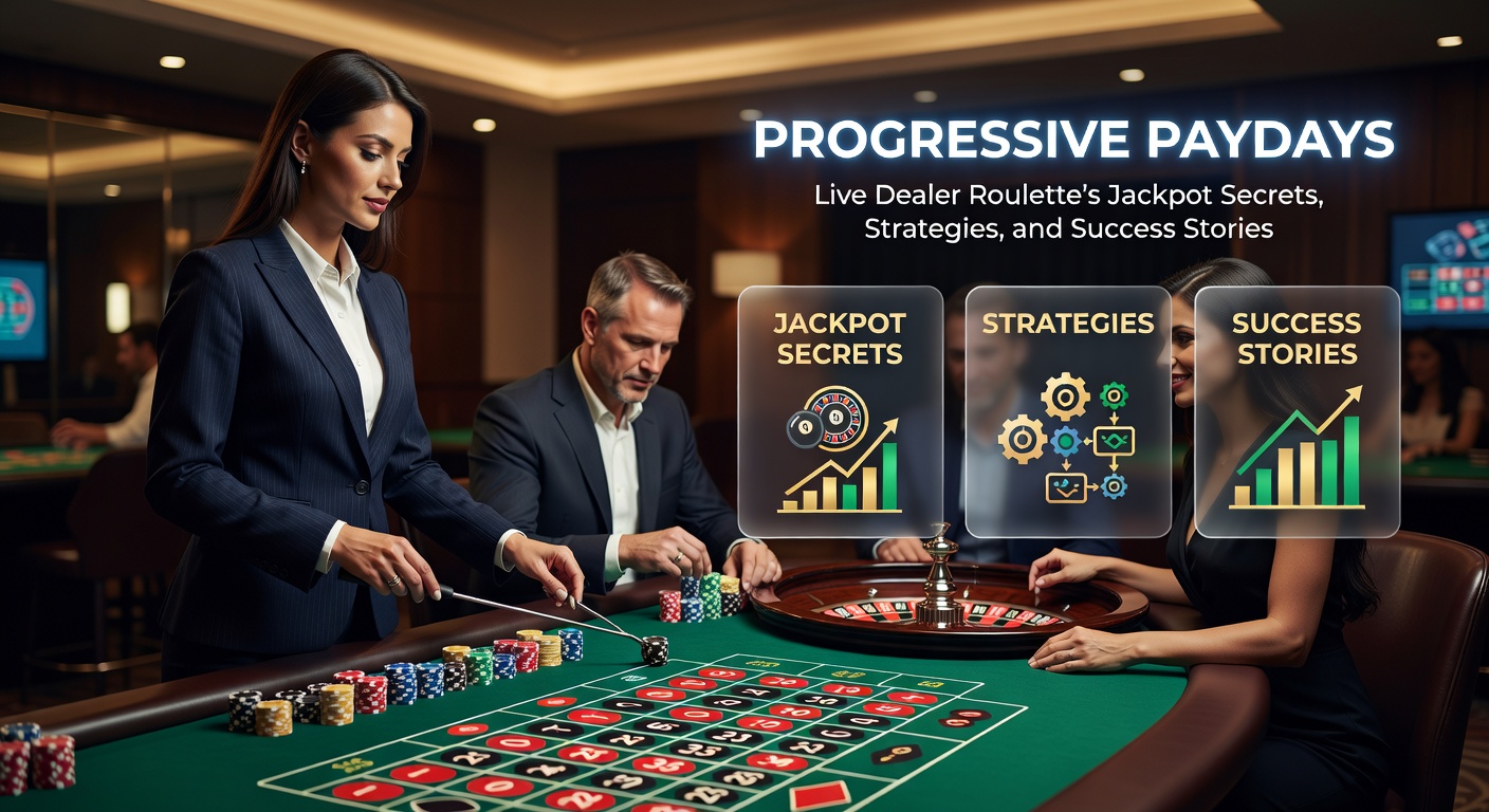 Player at a live roulette table placing a progressive side bet as the croupier announces a building jackpot