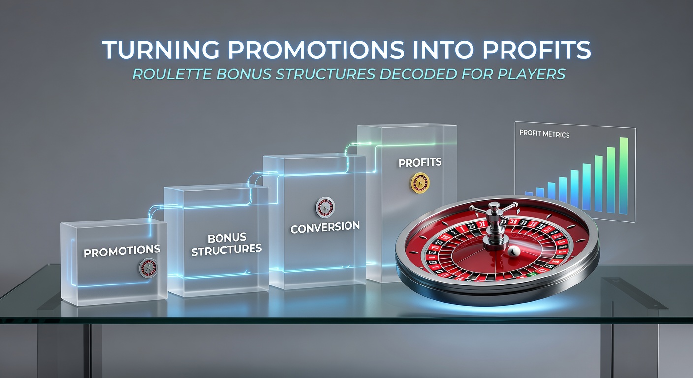 A vibrant roulette wheel spinning with overlaid bonus icons like coins and percentage symbols, illustrating promotion structures in action