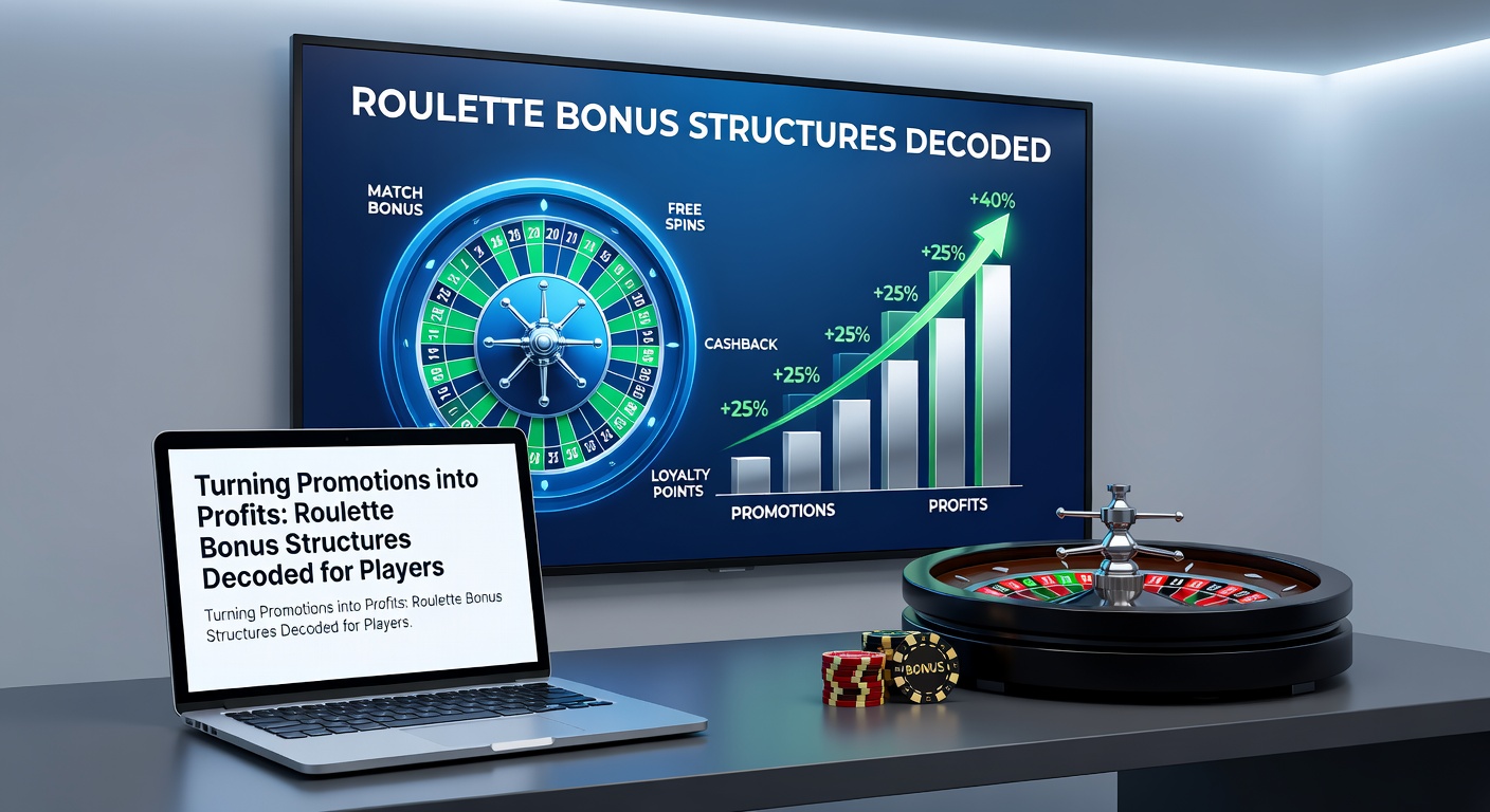 Close-up of a casino interface showing a roulette bonus progress bar filling up, with wagering details and profit calculations visible