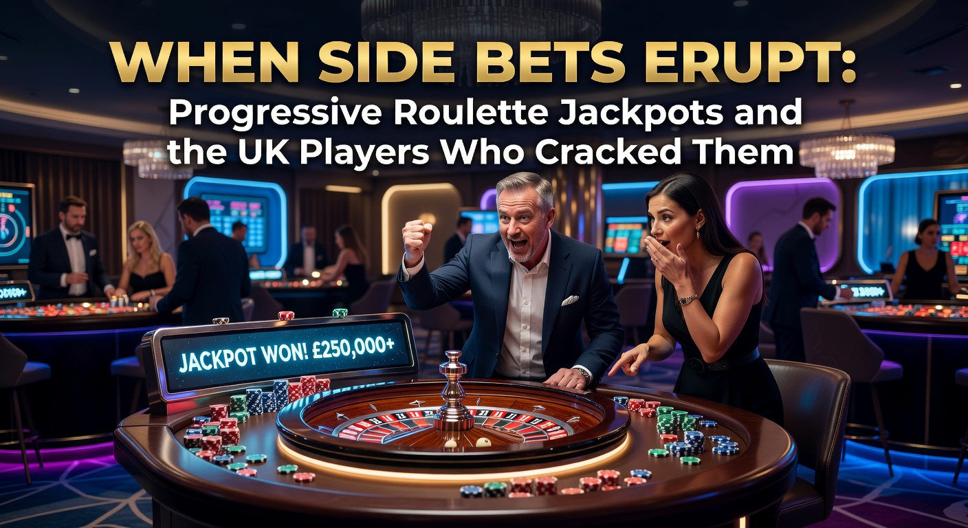 Vibrant roulette wheel with glowing progressive jackpot display showing escalating prize amounts during a live casino session