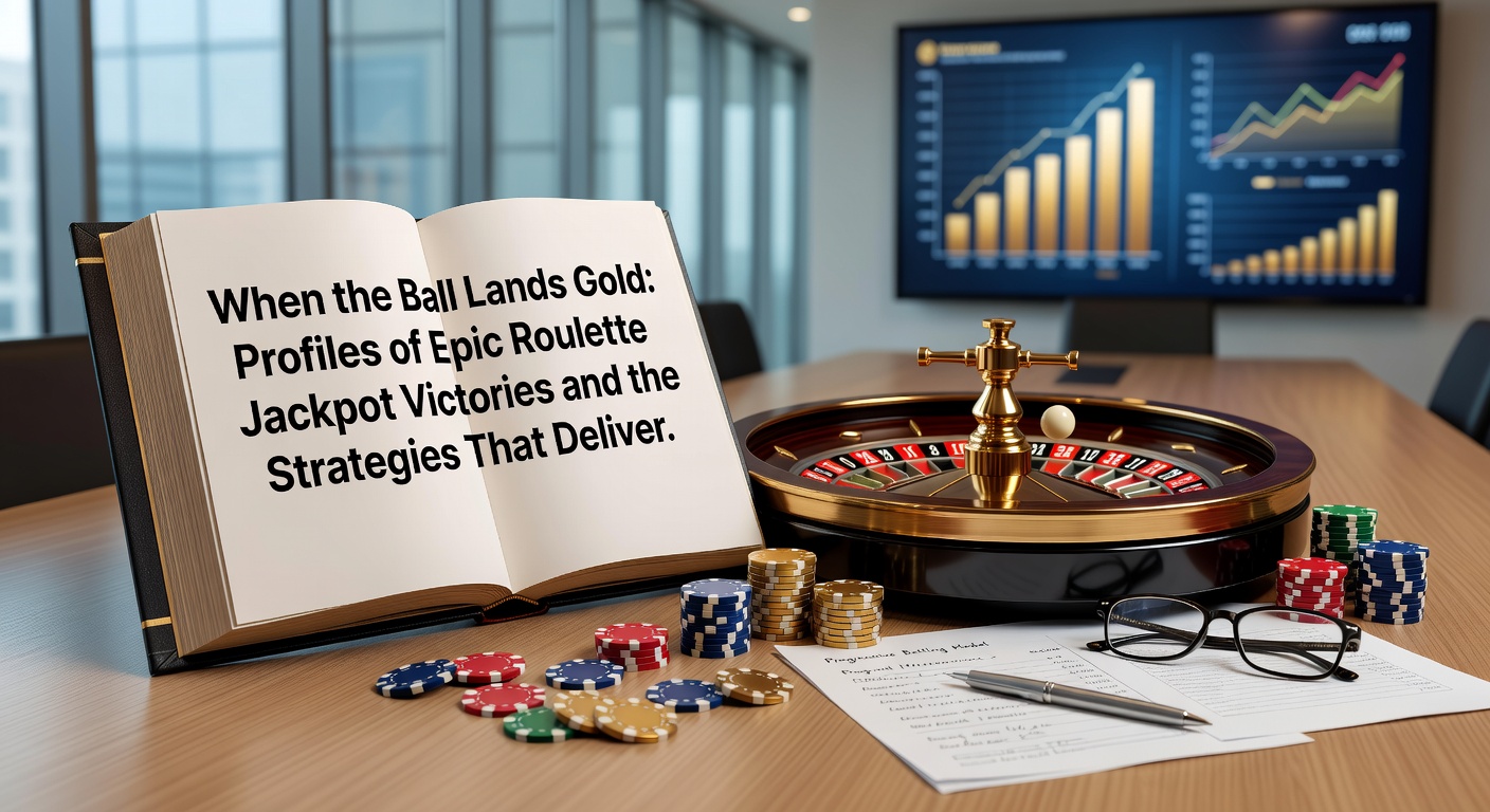 Close-up of a jubilant player celebrating a roulette jackpot win at a bustling casino table, chips stacked high and lights flashing in excitement